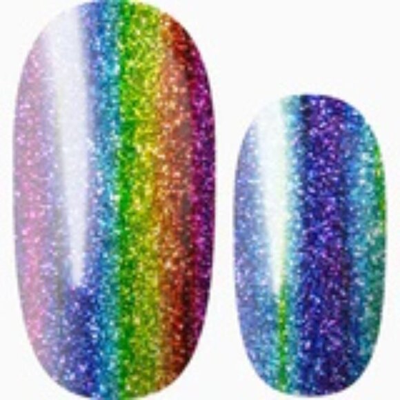 3 For 15 - LILY & FOX - LET'S DO THE TIME WARP AGAIN Nail Stickers Wraps Strips - Picture 1 of 10